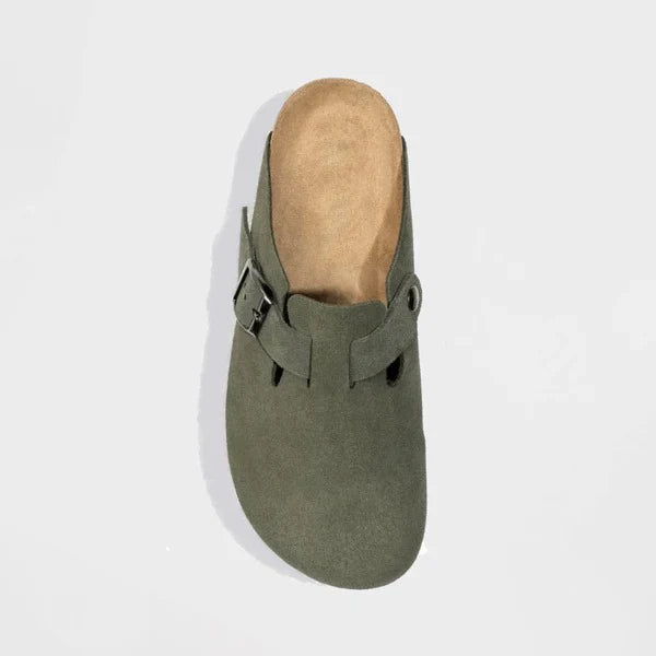 Gezome - Clogs in camoscio