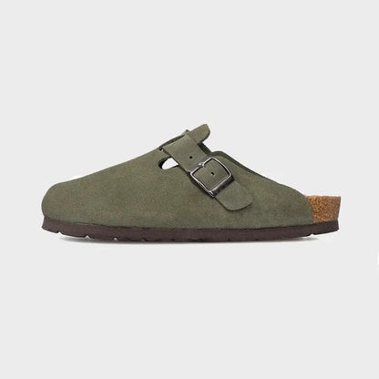 Gezome - Clogs in camoscio